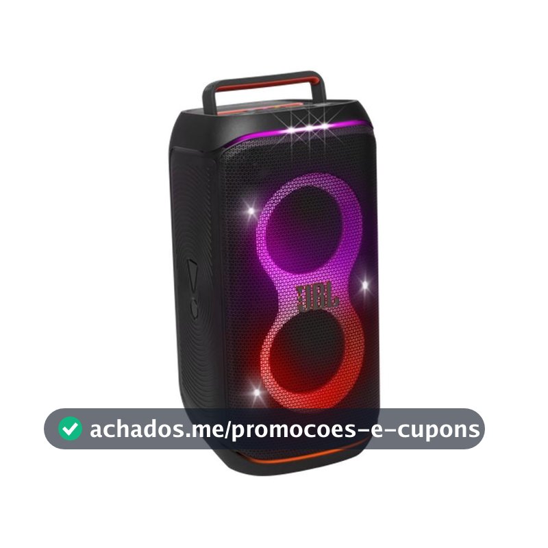 Caixa de Som JBL Amplificada PartyBox Club 120 160W Preta Bivolt
