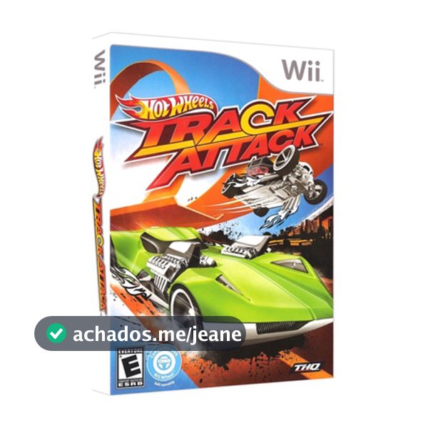 Jogo Nintendo wii Hot Wheels - Track Attack