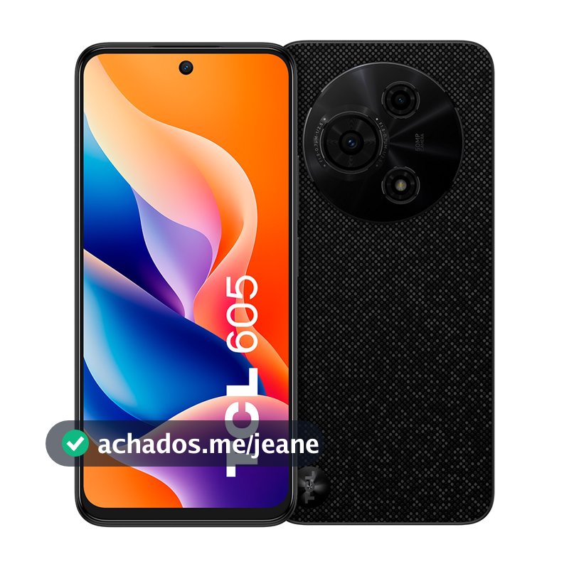 Smartphone TCL 256GB 50MP 14GB RAM 6.7" HD+ Octa-Core 5.200 mAh TCL 605