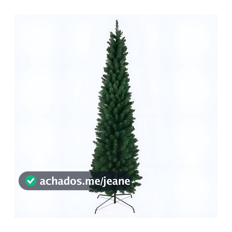 Arvore De Natal Slim 240 Cm 900 Galhos Enfeite Natalino Decoração De Natal Para Casa