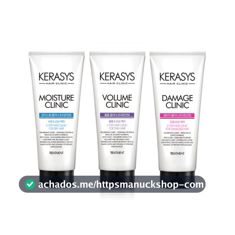 kerasys damage, moisture, volume clinic treatment 300ml