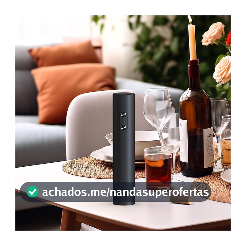 Saca Rolhas Abridor De Vinho Garrafa Automático Elétrico de Acessórios para Vinho