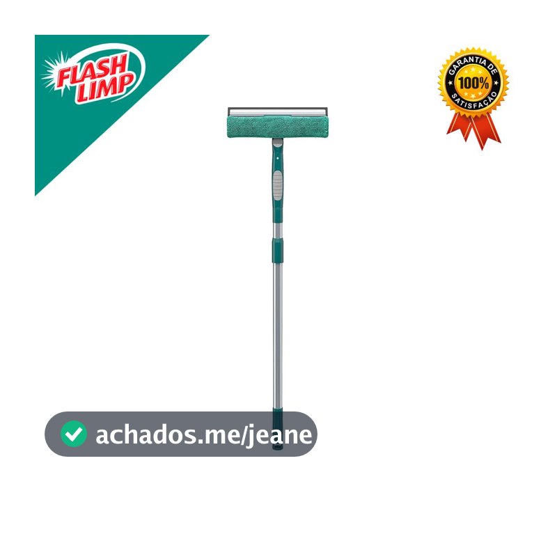 Limpa Vidros Com Cabo Extensivel 180 Graus  Flash Limp
