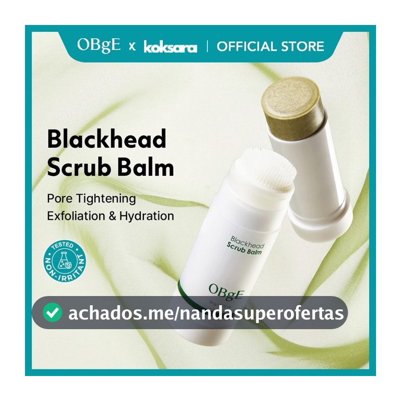 [OFFICIAL] OBgE Blackhead Scrub Balm 20g