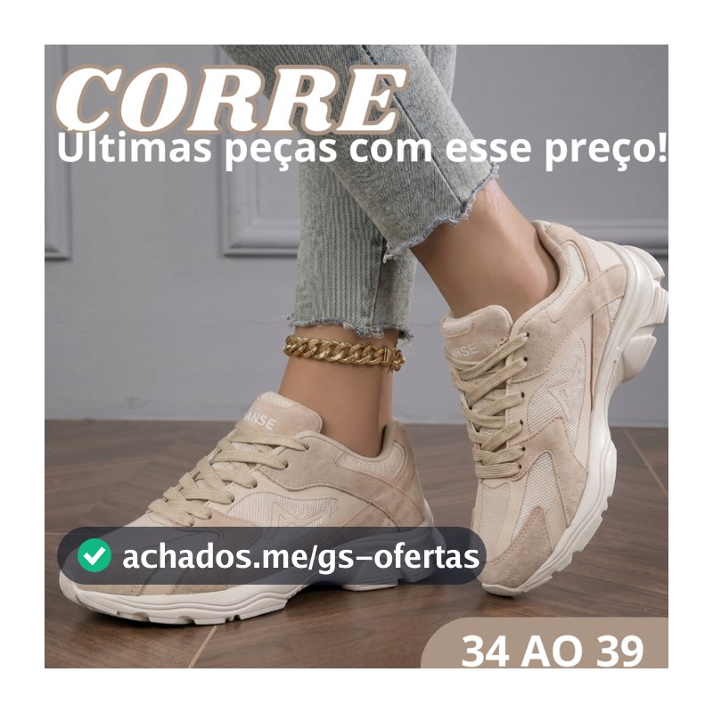 Tênis Feminino Macio Leve e Moderno Design Casual Para Caminhar e Aproveitar
