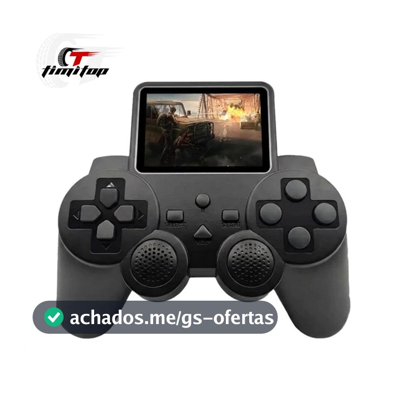 Controle de Vídeo Game Retro com Tela Led e 520 Jogos-S10