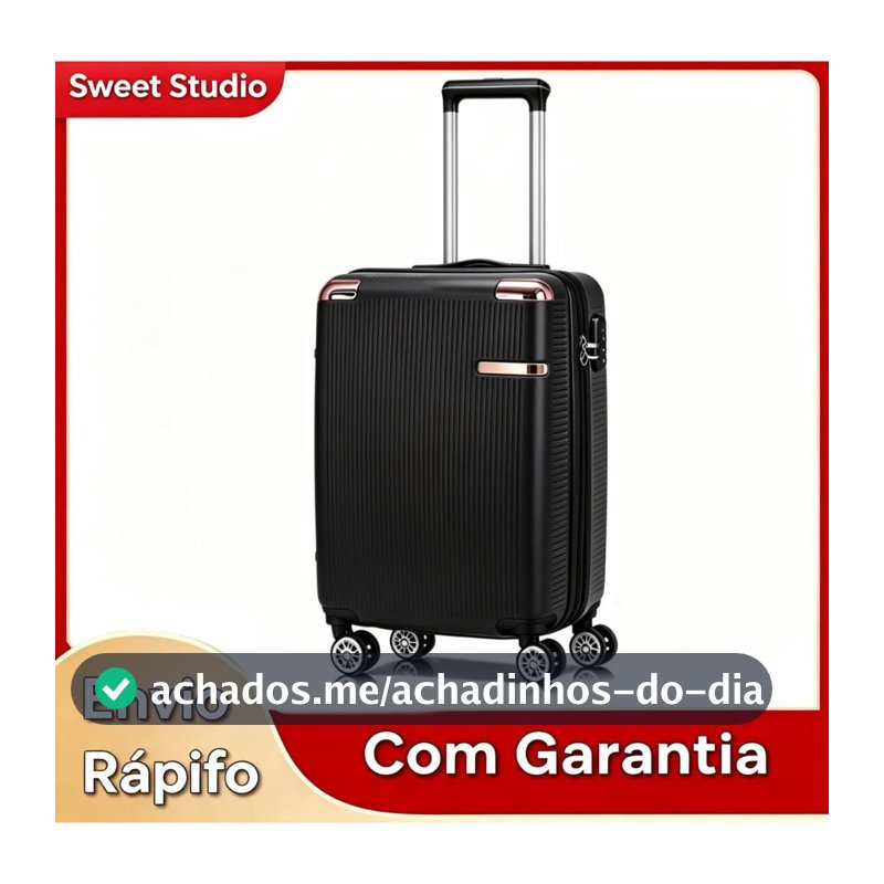 Malas Para Viagem De Bodo 10KG Padrão Anac Com Zíper Expansível Rodinhas 360 Pequena Bagagem de Mão