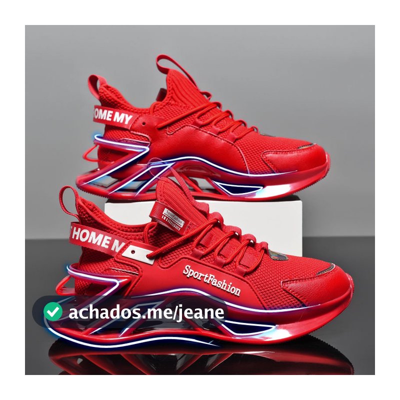 Novos Sapatos De Lâmina Para Homens Em Tênis De Corrida Estilo Cool Style Estudantes Moda Basquetebol Masculinos