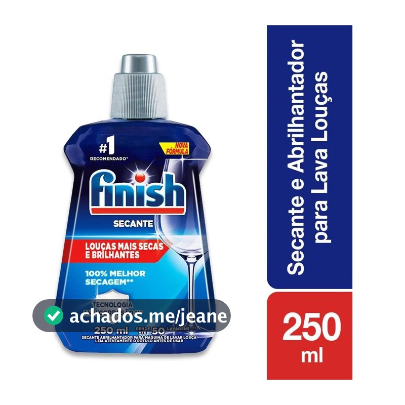 Secante Para Lava-louças Finish Abrilhantador 250ml
