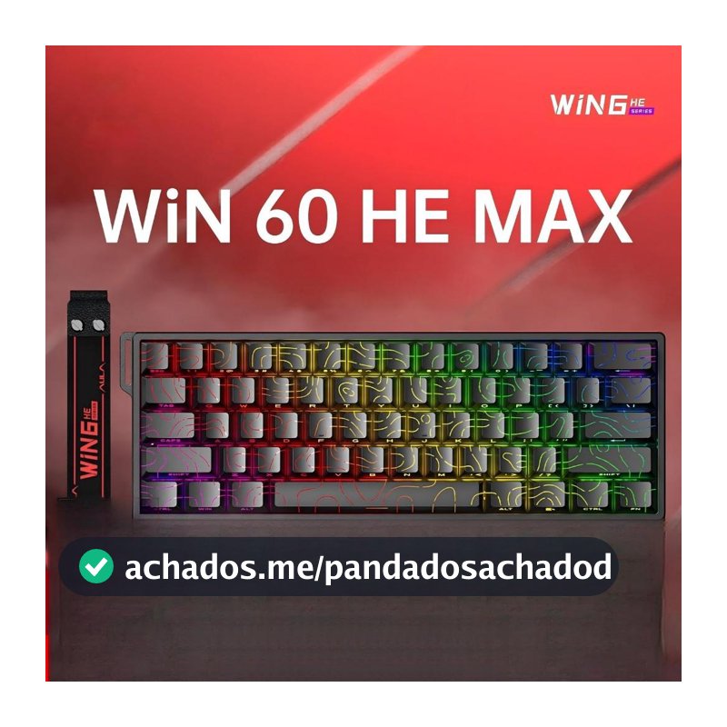 Aula Win 68HE  - Rapid Trigger Switch Hall Effect Gamer Pro