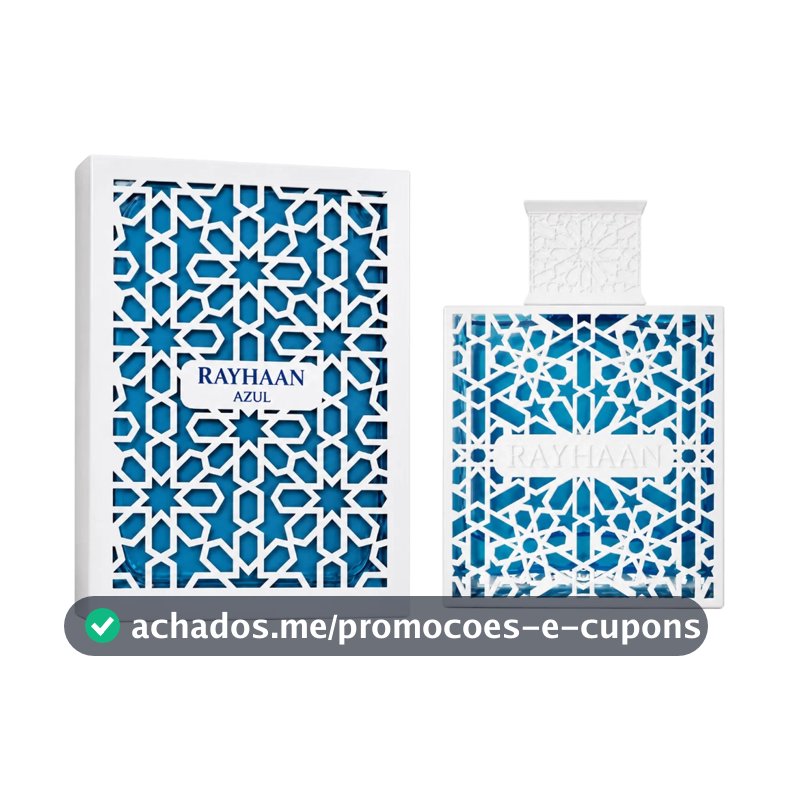 Perfume Árabe Rayhaan - Azul 100ml Original