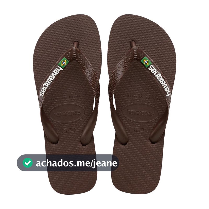 Chinelo Havaianas Brasil Logo