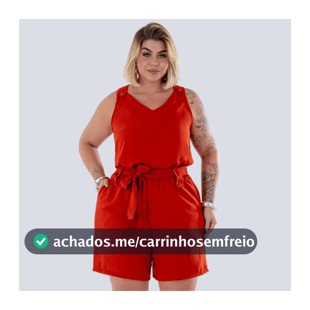 Conjunto Feminino Short + Blusa Plus Size Em V Casual Com Bolso Soltinho