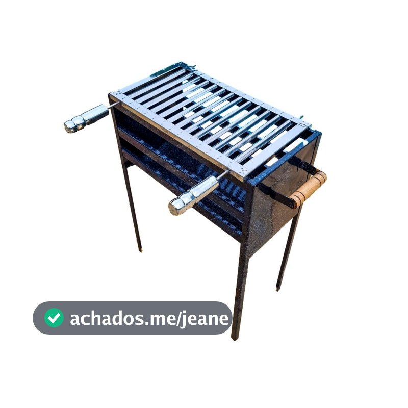 Grelha Parrilla Inox Para Churrasqueira Portátil Todos os Tamanhos 100% Inox