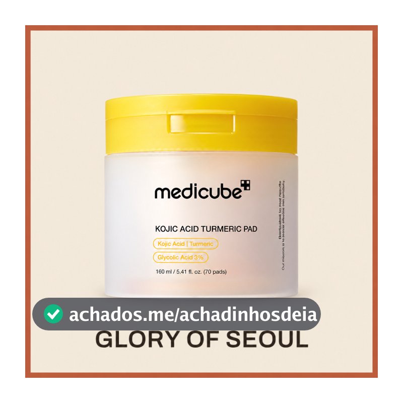 [NEW] MEDICUBE Kojic Acid Turmeric Pad 70pads