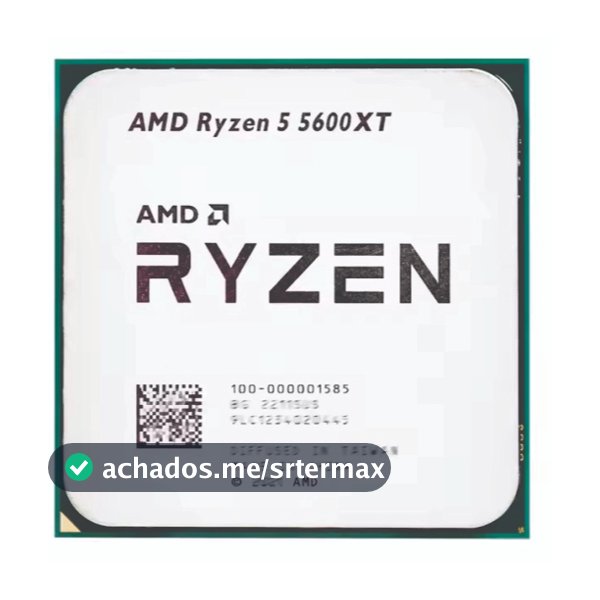 Ryzen 5 5600XT AMD AM4 4.7 GHz 6 Cores 12 Threads (novo S/Box)