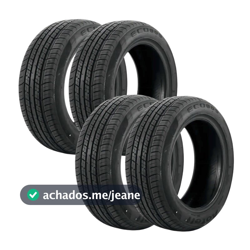 Jogo 4 Pneus 175/75 R14 Neupar ECO809 86T Aro 14 Novos