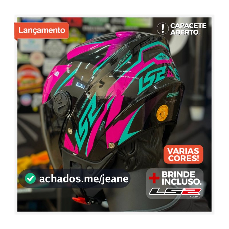 Capacete New Liberty 3 Personalizado LS2 DRAZE - VARIAS CORES