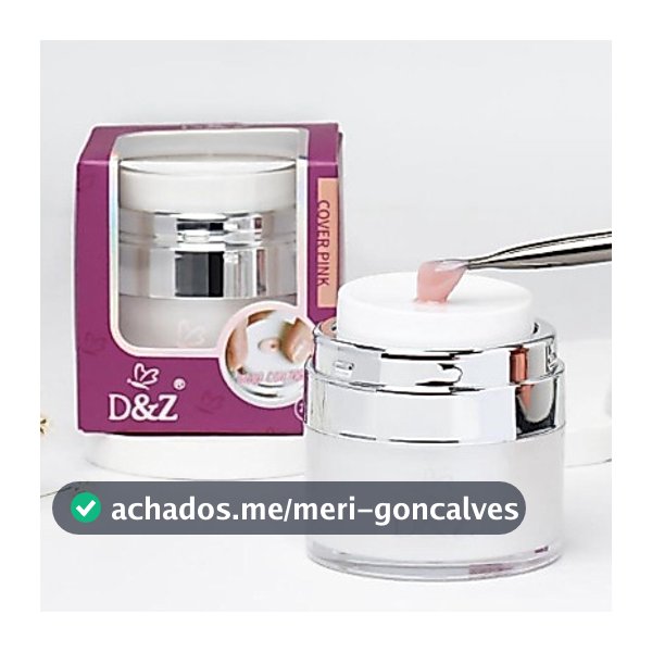 Frasco Pump Gel Hard Borboleta D&Z 22g