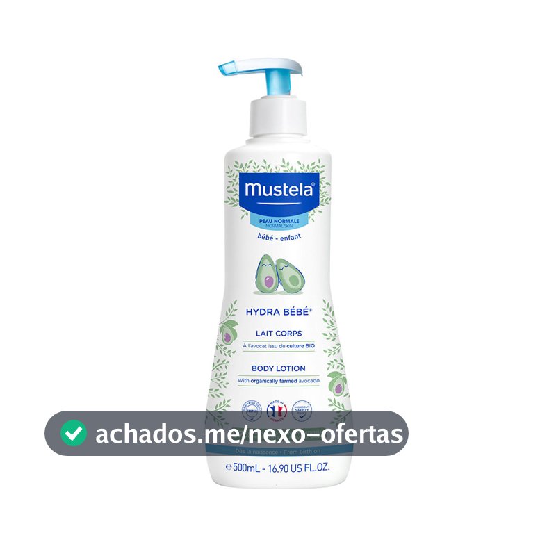 Mustela Hydra Bebê com Abacate Orgânico 500ml