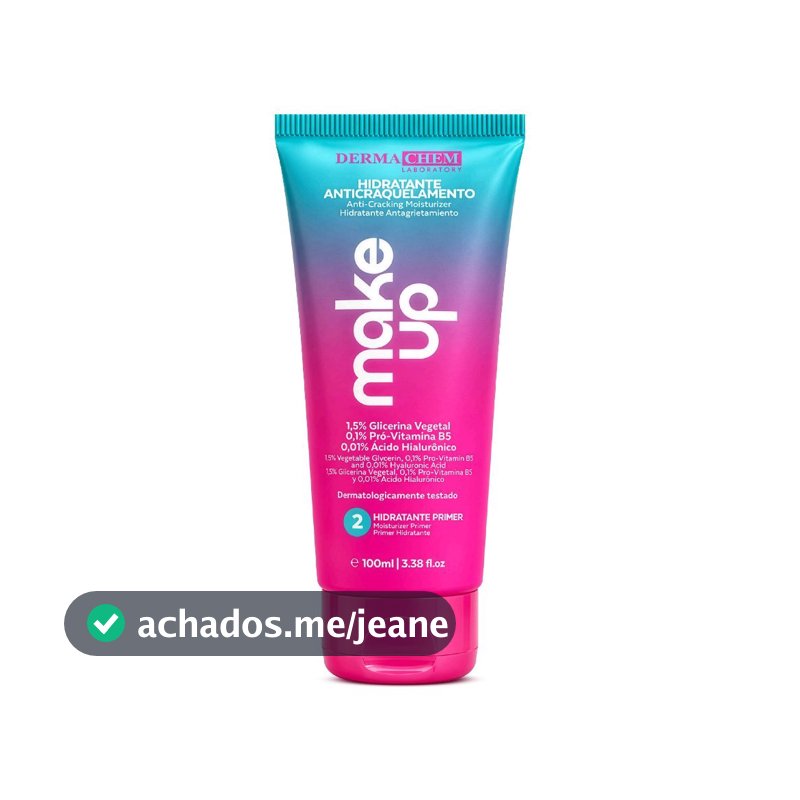 Hidratante Facial Primer Make Up 100g Dermachem