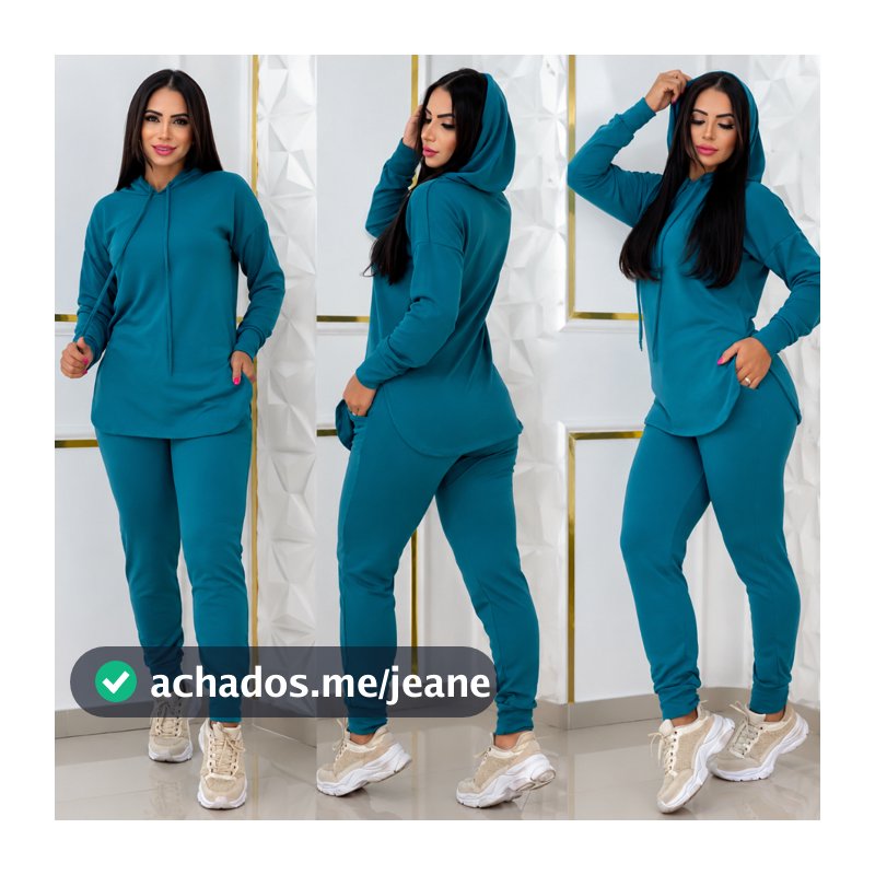 Conjunto de Frio Feminino Lanzinha Casual Festa Noite laçamento midi festa confortavel inverno