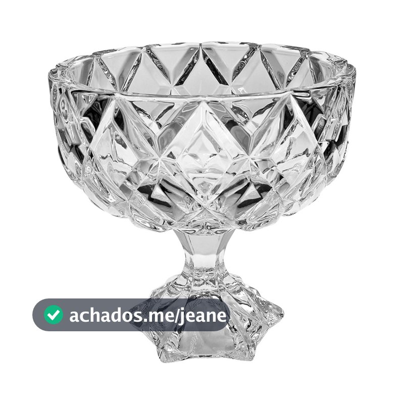Bomboniere de Vidro 600ml - Centro De Mesa – Porta Bombons, Balas e Doces Decorativa