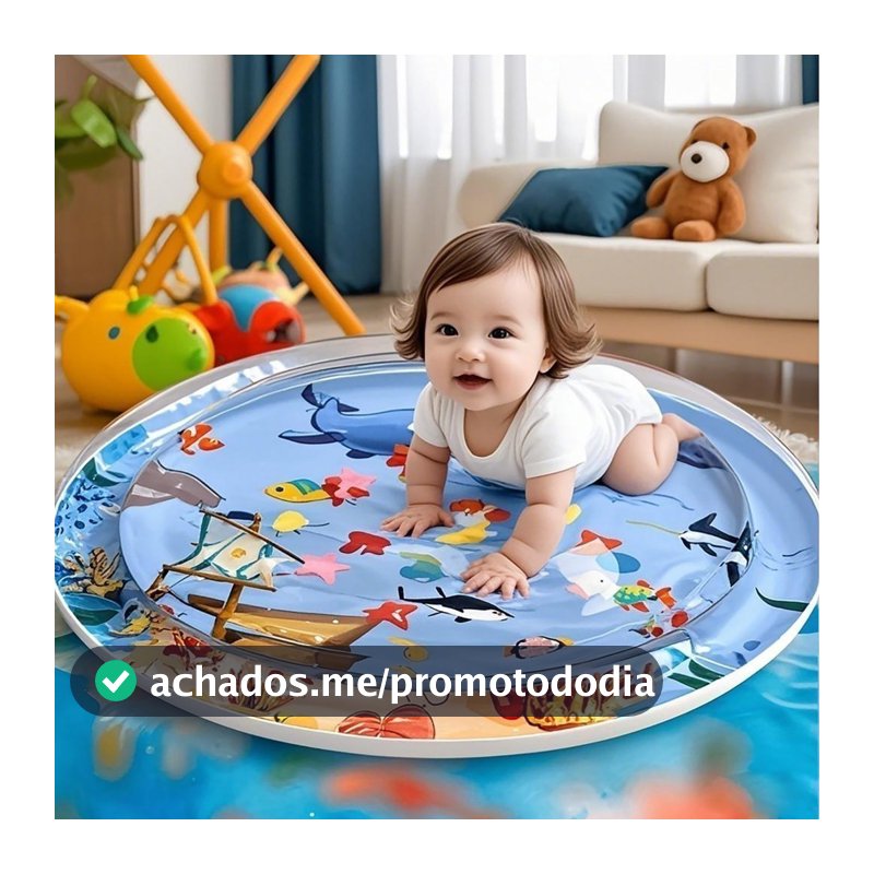 tapete do jogo da água do bebê - água inflável para bebê infantil,Tapete inflável para centro atividades para bebês