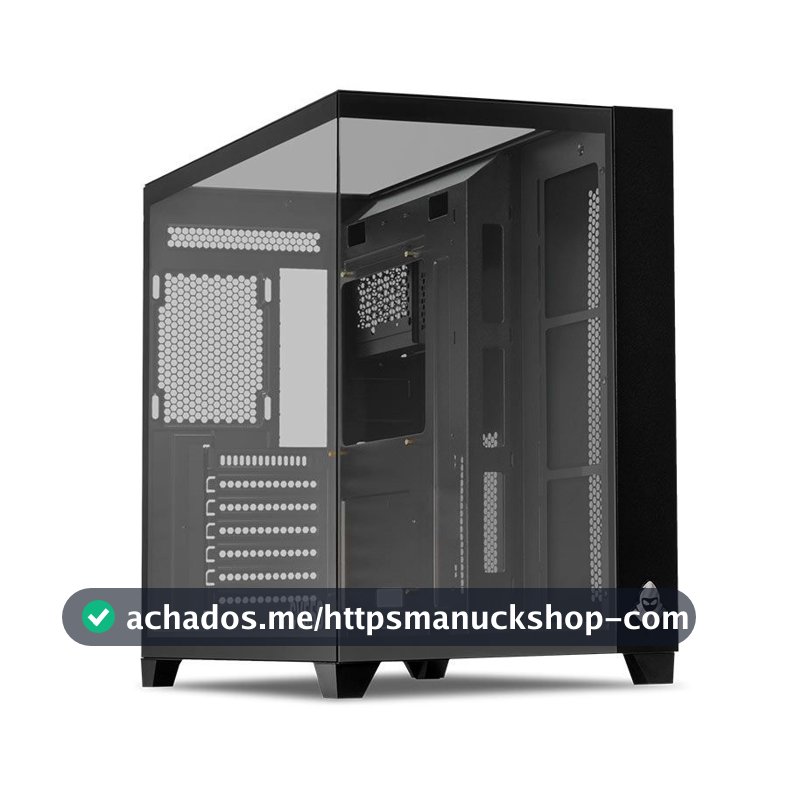 Gabinete Gamer Mancer CV550, Mid-Tower, Lateral de Vidro, Preto, MCR-CV550-BK