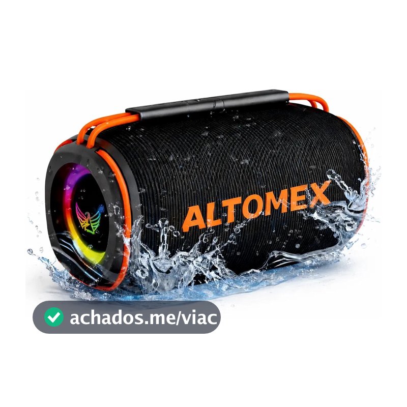 Caixa Caixinha De Som Bluetooth Potente Pendrive Fm Sd Portátil Ipx6