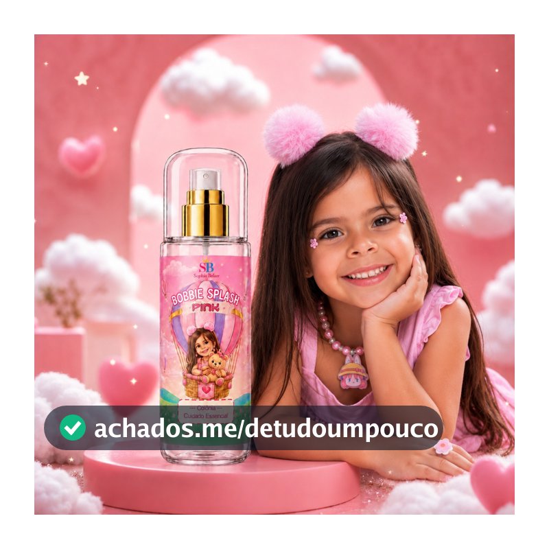 Sophia Bellar Body Splash Pink – Colônia Infantil 200ml