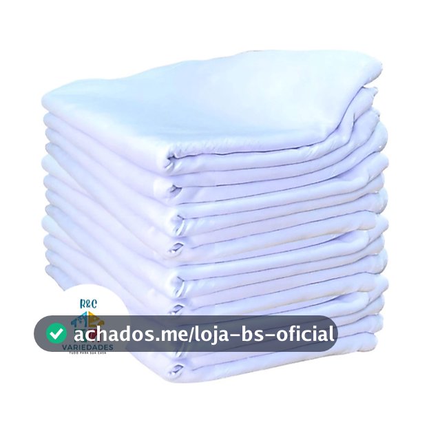 10 PANOS De Prato PÉ DE GALINHA BRANCO Legitimo 41 x 66  Guardanapo De Pano Grosso Alta Absorção