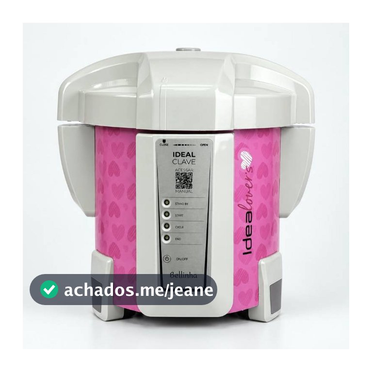 Autoclave Bellinha 5 Litros Pink 110V tecnologia DVM