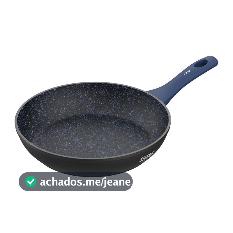 Panela Polishop Sauté Grand 24cm Ichef Home Shark Series - Azul