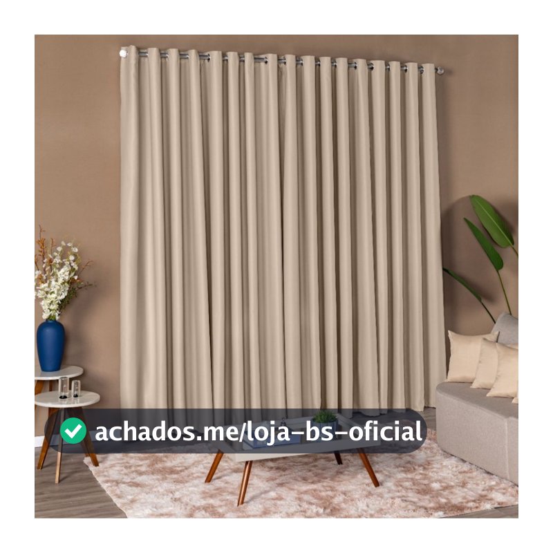 Cortina Blackout em Tecido Premium Corta Luz Blecaute