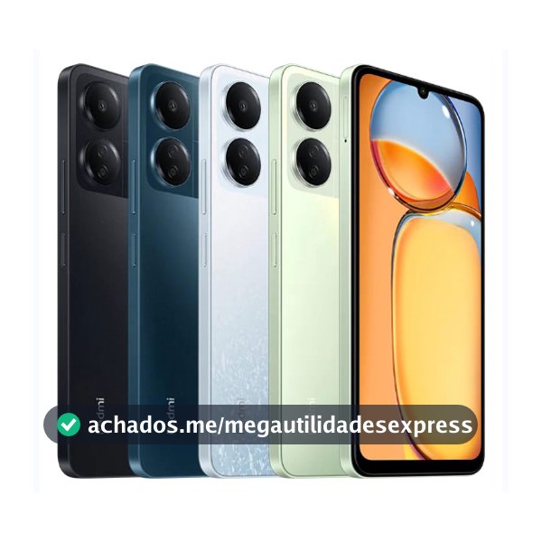Celular Smartphone Xiaomi Redmi 13C Global 256GB/8GB 128GB/4GB Bateria 5000mAh