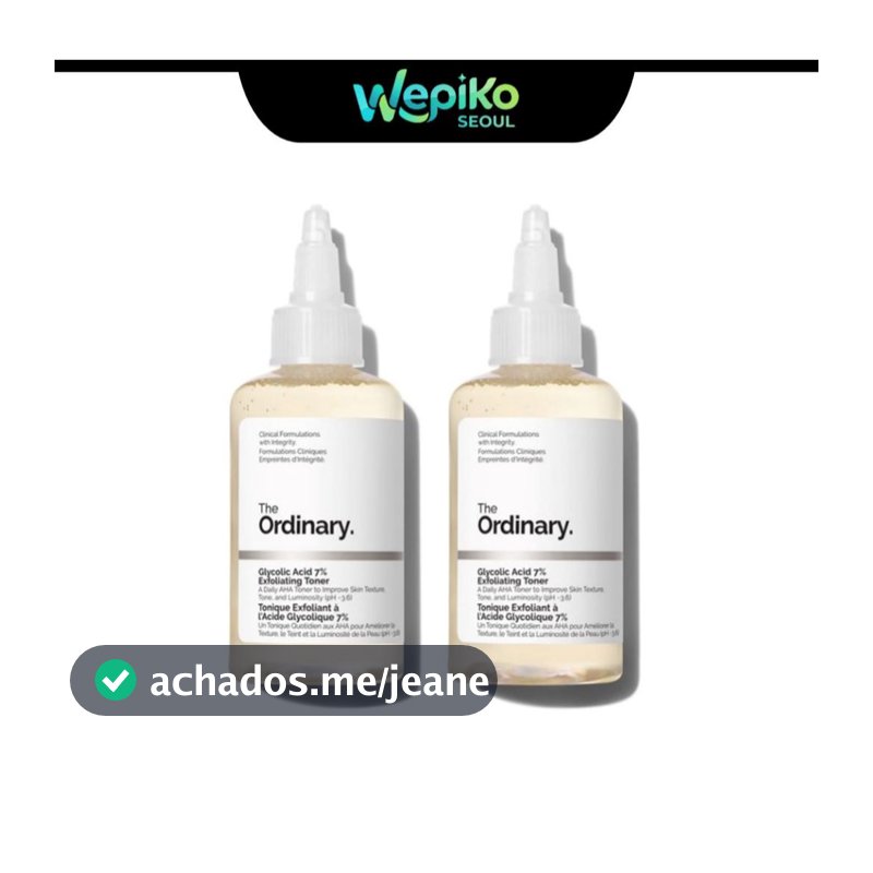 THE ORDINARY TONER Esfoliante De Ácido Glicólico 7 % (100ML , 240ML)