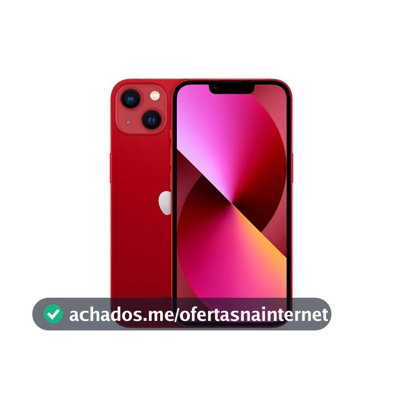 Usado: iPhone 13 128GB (PRODUCT)RED Bom - bateria 70% - Trocafy - Apple