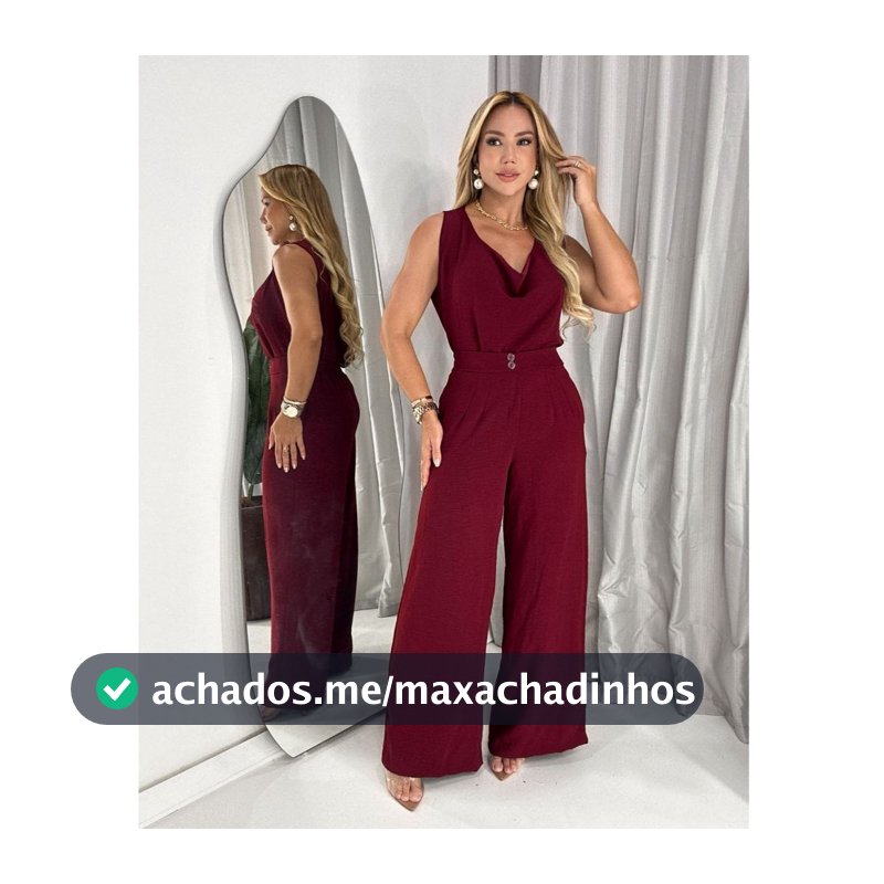 Conjunto Calça e Blusa Feminina | Conjunto Plus Size