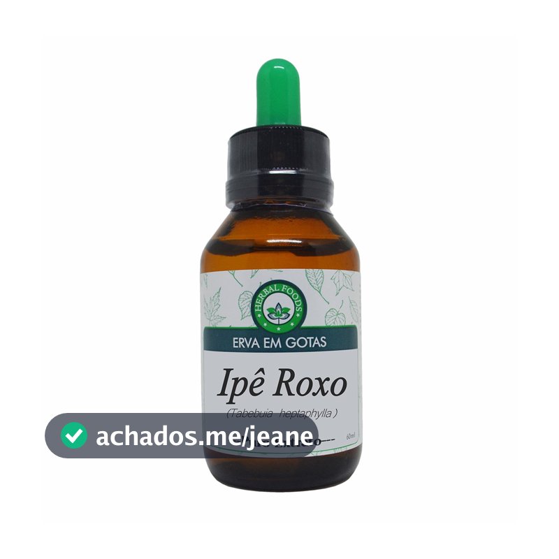 Ipê Roxo - Concentrado Vegetal Líquido - 60ml