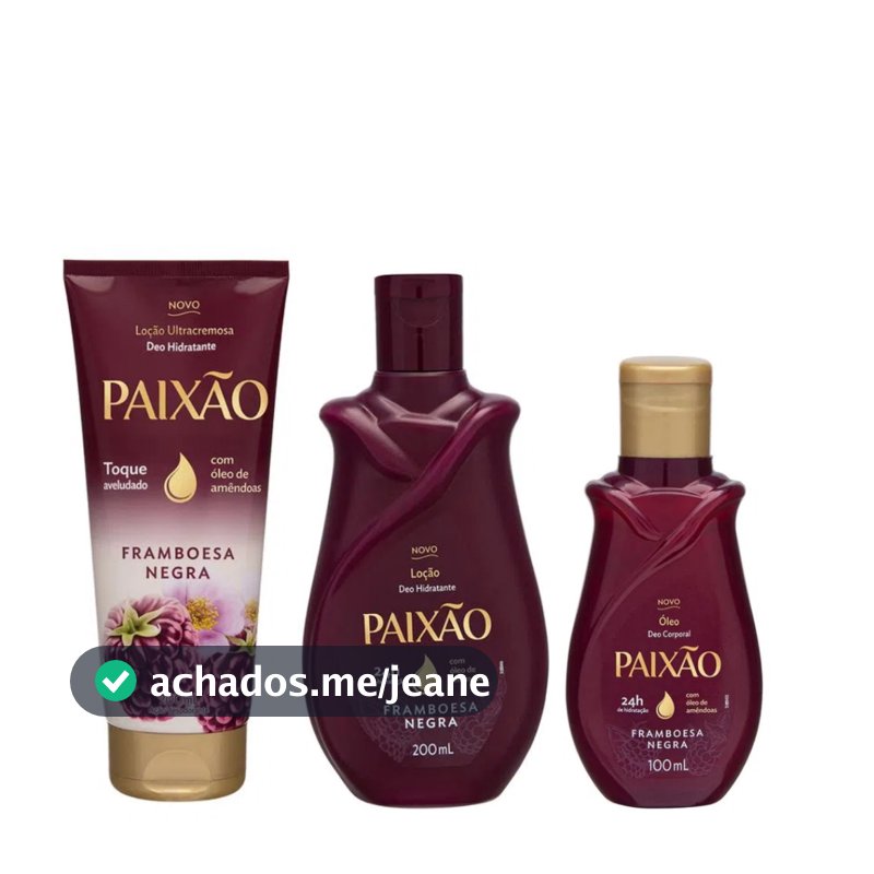 Linha Paixão - Framboesa Negra