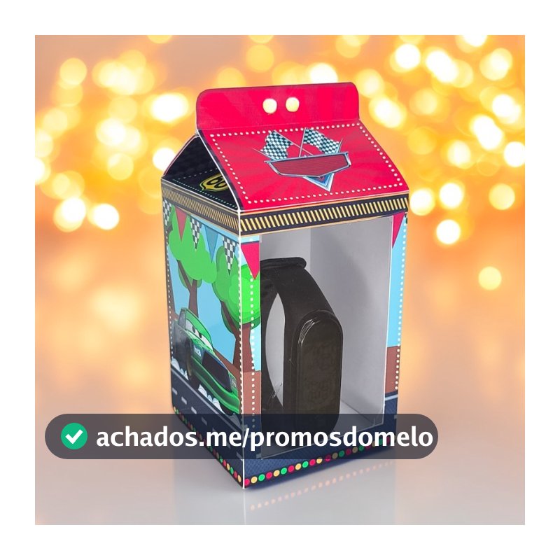 Caixa Milk com Visor Personalizada – Lembrancinha Festa Infantil Tema à Escolha