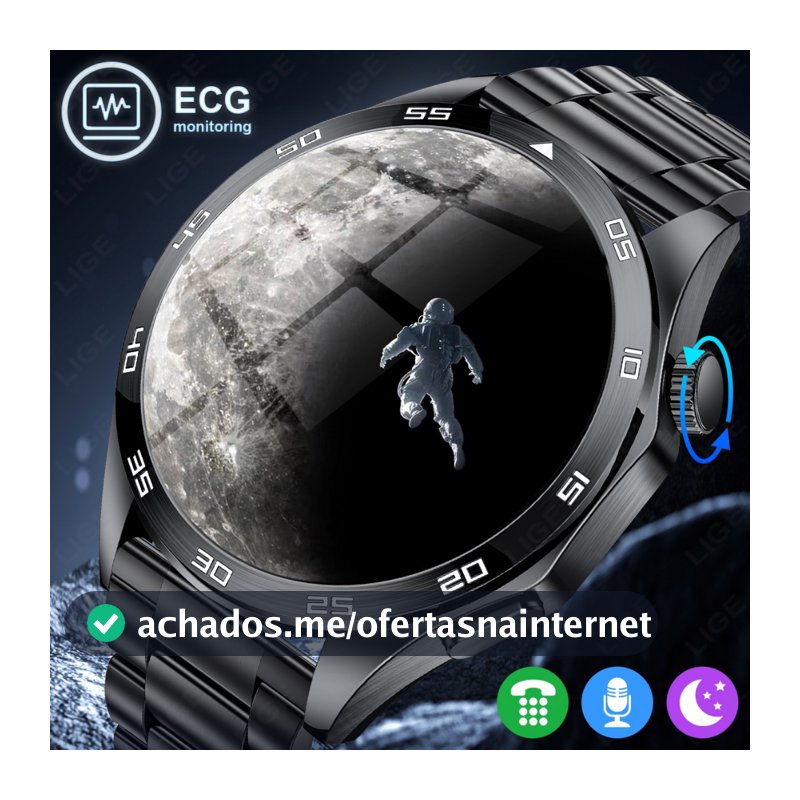 LIGE GT4 Pro Relógio Inteligente Esportes À Prova Dwaterproof Água Rastreador De Fitness ECG Monitor Saúde Pulseira Blue