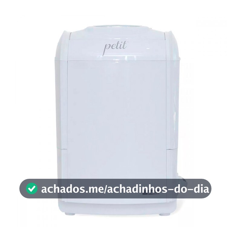 Mini Lavadora Praxis 1,2 kg Petit Branca 127V
