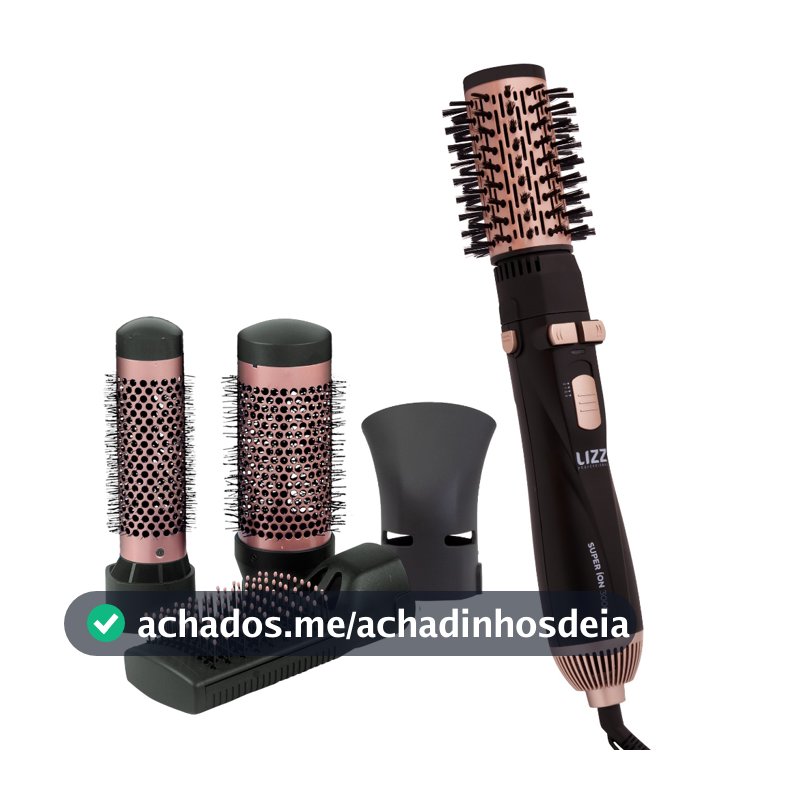 Escova Super Íon 3000 Multifuncional 1300W - Lizz Pro