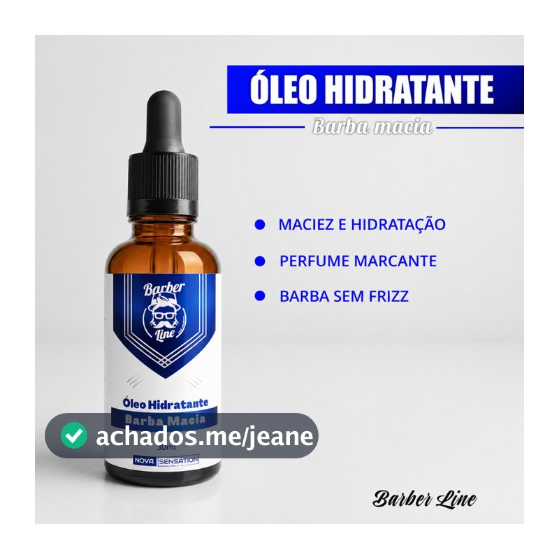Óleo Para Barba Hidratante Perfumado e Modelador Cuidados Com a Barba