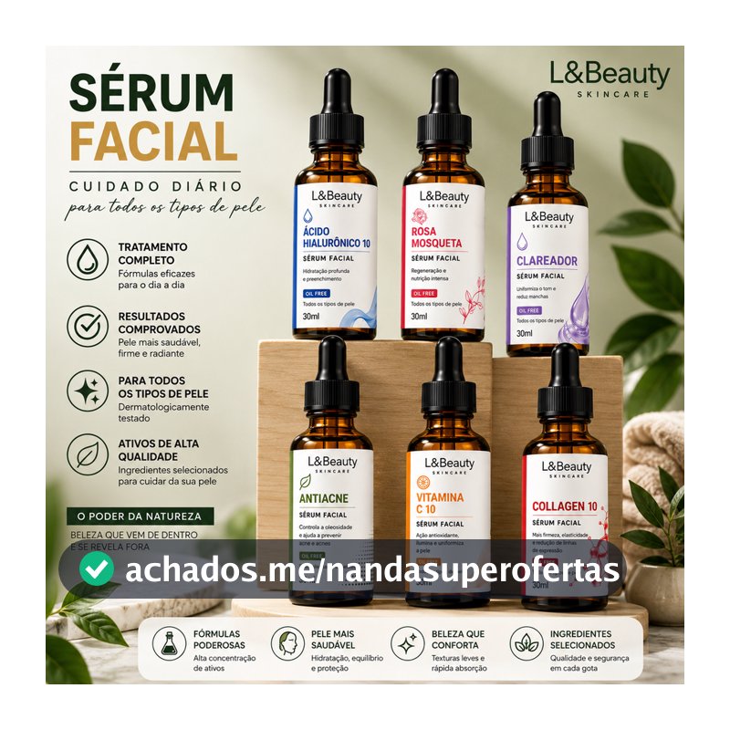 Sérum Facial Oil Free L&BEAUTY 30ML