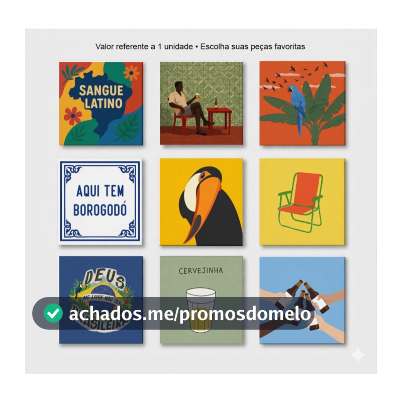 Azulejo Quadro Decorativo Brasilidades Brasil – Escolha Seus Favoritos | Cada Peça Vendida Separadamente