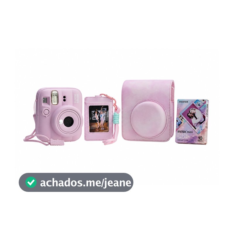 Câmera FujiFilm Instax Mini 13 Kit com Bolsa + Filme