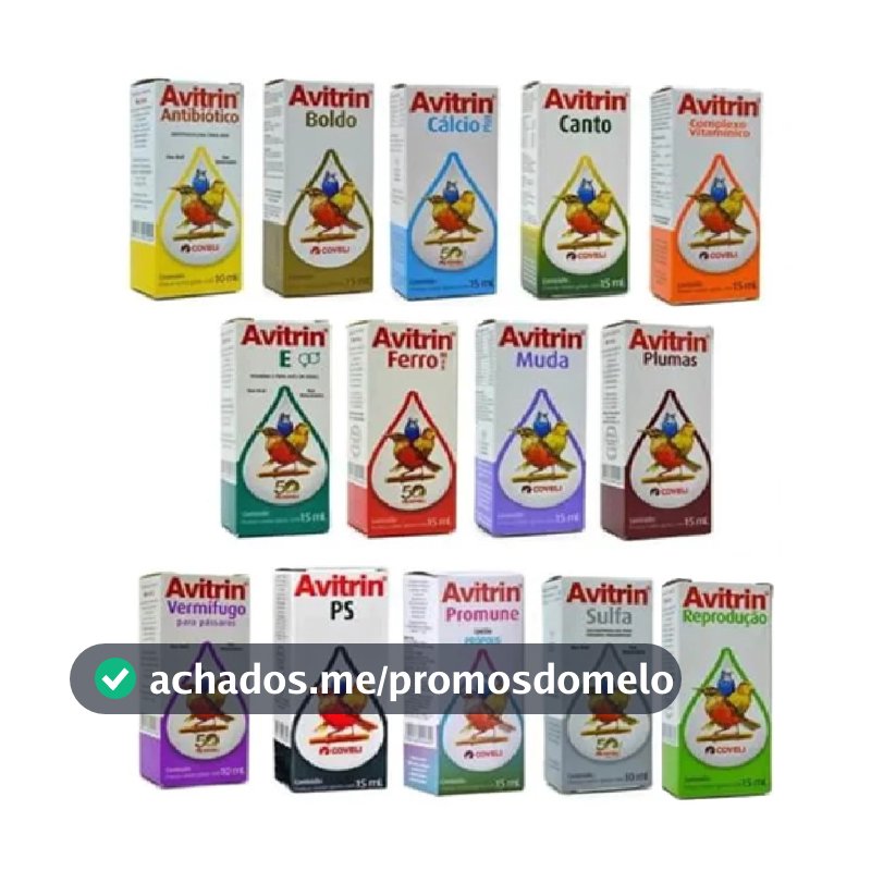 Avitrin Coveli Todos os Modelos